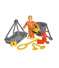 HELIKOPTER WALLABY BRANDWEERMAN SAM + FIGUUR