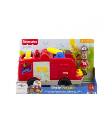 FISHER PRICE LITTLE PEOPLE GROTE BRANDWEERAUTO