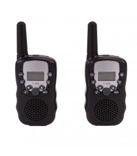 SCIENCE WALKIE TALKIE TWINSET ZWART