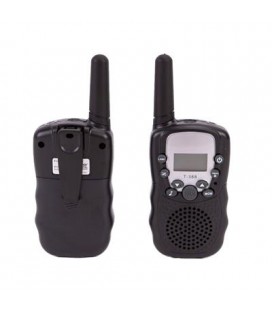 SCIENCE WALKIE TALKIE TWINSET ZWART