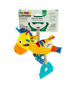 LAMAZE MINI CLIP & GO ZEBRA