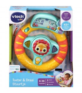 VTECH BABY TOETER EN DRAAI STUUR