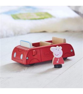 PEPPA PIG HOUTEN FAMILIEAUTO ROOD