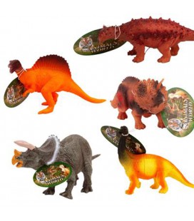 DINO 12 CM 6 ASSORTI (per stuk geleverd)