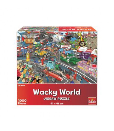 PUZZEL WACKY WORLD CAR RACE 1000ST