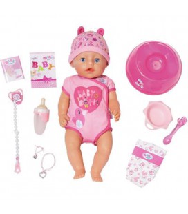 BABY BORN POP SOFT TOUCH GIRL (BLUE EYES) 43 CM