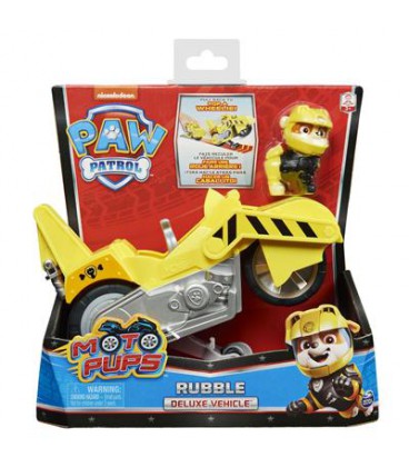 PAW PATROL MOTOPUPS MOTO DELUXE VEHICLE RUBBLE