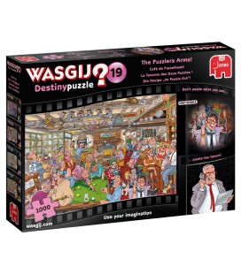 WASGIJ DESTINY PUZZEL 19 CAFE DE PUZZELHOEK 1000 STUKJES