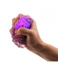 SQUISHY BAL LED 6 CM 4 ASSORTI