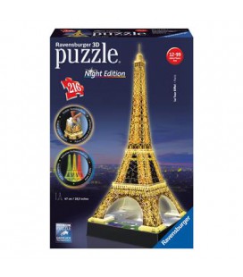 3D PUZZEL EIFFELTOREN BIJ NACHT