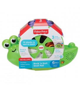 FISHER PRICE ROCK N SORT SNAIL PAIL Slak