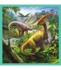 TREFL 3 IN 1 DINO - KINDER PUZZEL