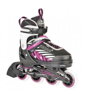 INLINE SKATE 29-32 ZWART/LILA HUDORA