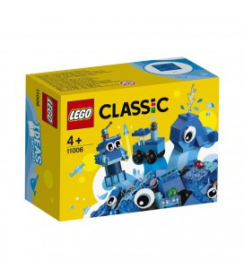 lego classic creatieve blauwe stenen