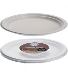 BORD BAGASSE 22CM SET 8ST