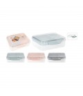 EXCELLENT HOUSEWARE LUNCHBOX MET DRESSINGBEKER 3 ASSORTI