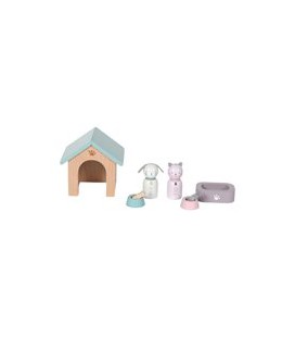 Poppenhuis uitbreidingsset : huisdieren