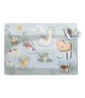 Houten geluidenpuzzel Little Goose