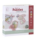 Little Dutch vormenpuzzel 6 in 1 flower en butterflies