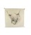 Wanddecoratie doek Hooglander 70x70x1.2cm