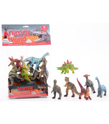 Dinosaurussen JohnToy: 6 stuks (26778)