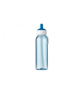 Waterfles flip-up Campus 500 ml - blauw