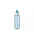 Waterfles flip-up Campus 500 ml - blauw