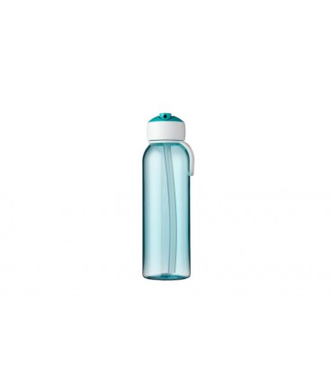 Waterfles flip-up Campus 500 ml - turquoise