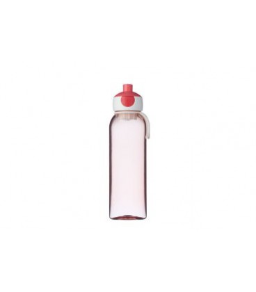 Waterfles pop-up Campus 500 ml - pink