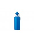 Drinkfles pop-up Campus 400 ml - blauw