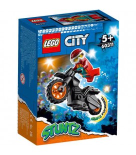 .LEGO CITY STUNT 60311 VUUR STUNTMOTOR