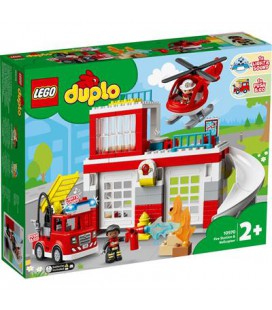 Duplo 10970 brandweerkazerne en helicopter