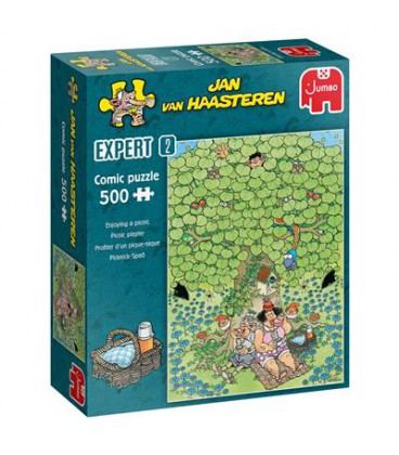 PUZZEL JAN VAN HAASTEREN EXPERT 2 PICNIC PLEZIER 500 STUKJES