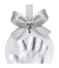 Happy Hands ornament kit silver ribbon HR-01