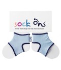 SOCK ON BABY BLUE (0-6 mnd