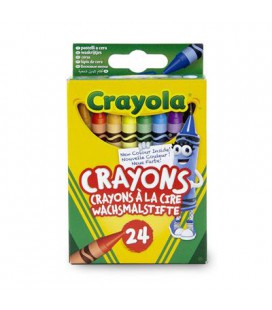 CRAYOLA 24 WASKRIJTJES ECO