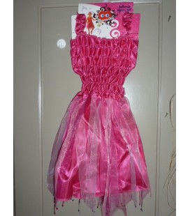 Ballerina strass girl roze/fuchsia