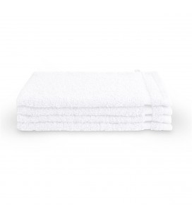 BYRKLUND Bath Basics Washand 16x21cm - Wit - 4 stuks