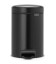 Brabantia pedalette 3 liter Matt Black pedaalemmer