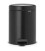 Black / Matt Steel deksel pedaalemmer 5 liter