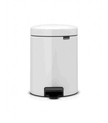 Brabantia pedalette 5 liter White  pedaalemmer