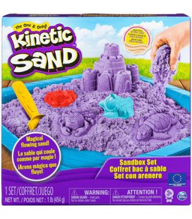 KINETIC SAND BOX SET PURPLE 454 GR