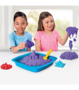 KINETIC SAND BOX SET PURPLE 454 GR