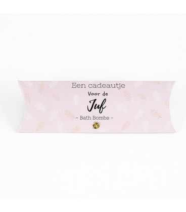 Gondeldoosje bath bombs - Een cadeautje voor de juf