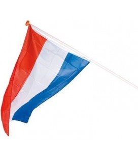 gevelvlag Nederland kleuren rood wit blauw 100x150cm