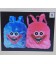 Sleutelhangers Griezelknuffels assorti kleur. 20cm