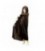 Hooded cape zwarte halloween cape