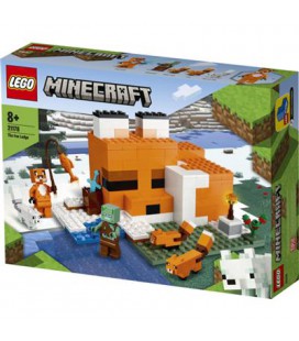 LEGO MINECRAFT 21178 DE VOSSENHUT verwacht week 4