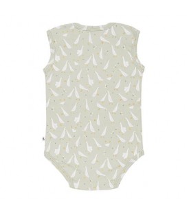 Romper mouwloos Little Goose Olive - 50/56