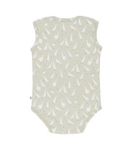Romper mouwloos Little Goose Olive - 62/68